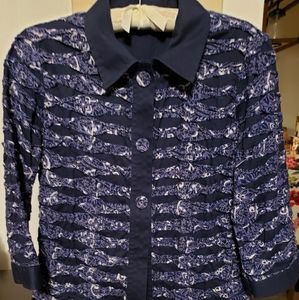 Christopher & Banks Long Sleeve Button-Up